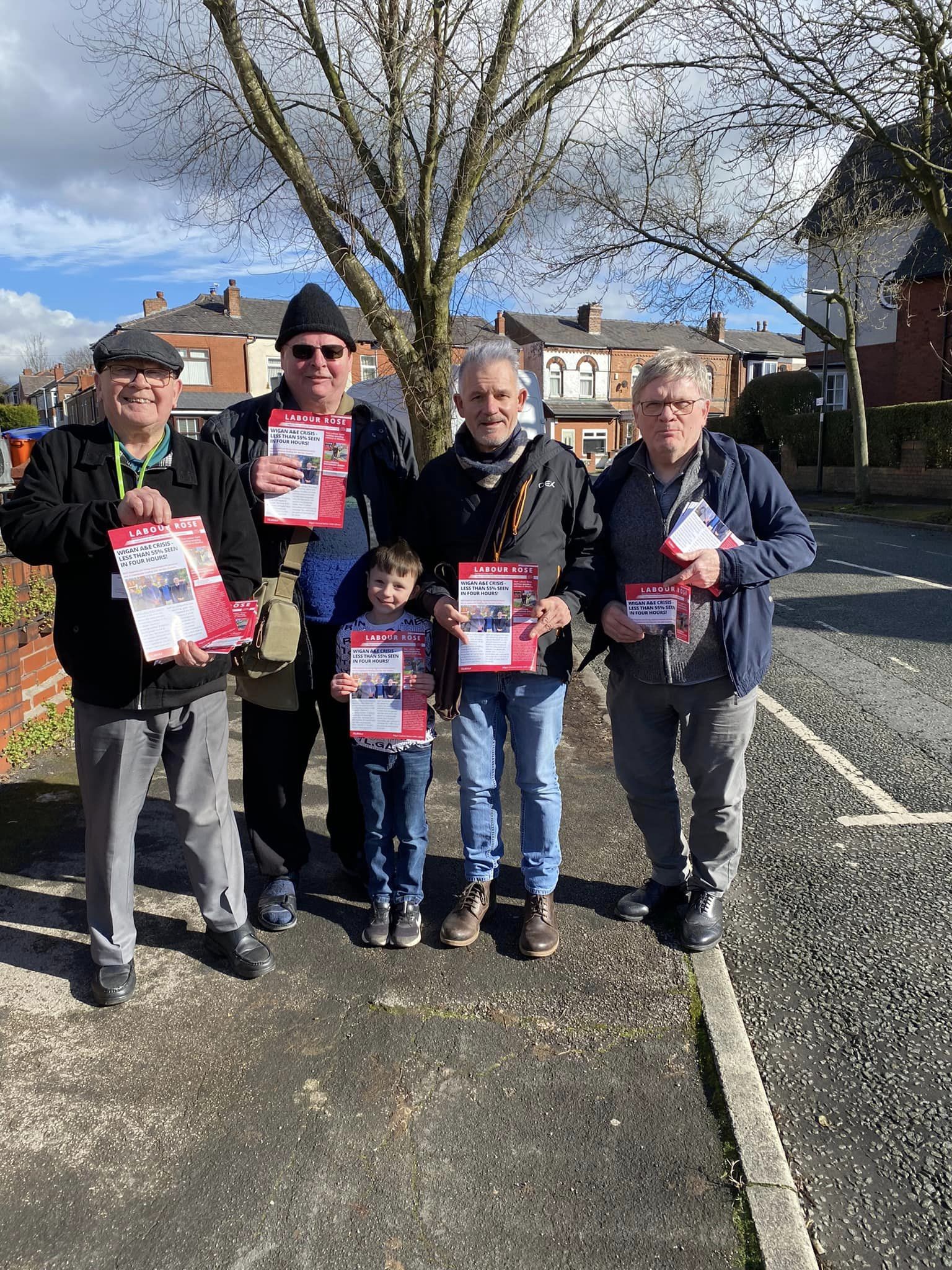 Wigan Central Labour team
