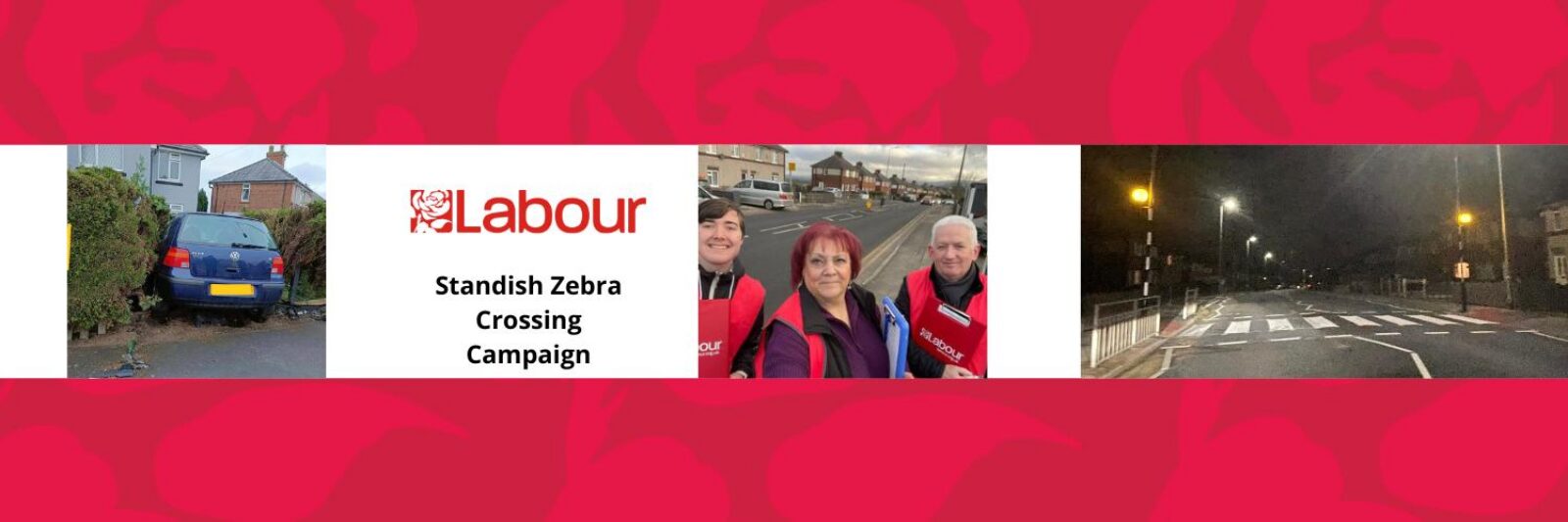 Debbie Parkinson, Terry Mugan, Sam Fleming Standish