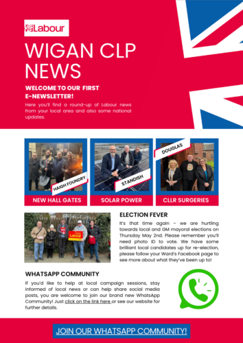 Wigan CLP e-newsletter April 2024