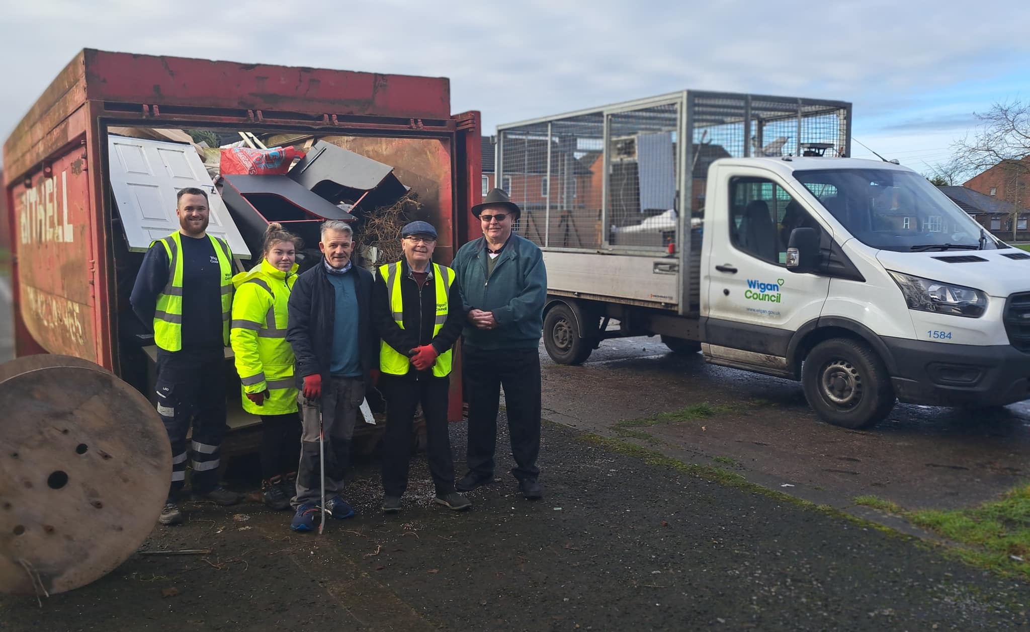 Michael McLaughlin George Davies Lawrence Hunt Waste Amnesty Wigan Central